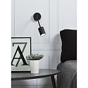Nordlux Lampada da parete EXPLORE FLEX ARM con interruttore, con spina GU10 IP20, nero jet 