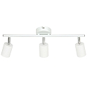 Plafoniera EXPLORE 3-Lampadine GU10 IP20, Bianco