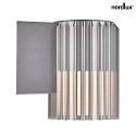 Nordlux Outdoor Wall luminaire ALUDRA, E27, IP54, aluminum
