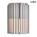 Nordlux Outdoor Wall luminaire ALUDRA, E27, IP54, aluminum