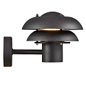 Luminaire mural dextrieur KURNOS 20 E14 IP54, noir 