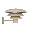 Nordlux outdoor wall luminaire KURNOS 35 E27 IP54, sand coloured 