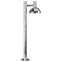 Outdoor Floor lamp ARKI 100, E27, IP54, galvanised
