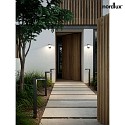 Nordlux LED Solar-Standleuchte RICA ROUND, mit PIR-Sensor und Erdspieß, IP44, 5W 3000K, schwarz