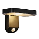 Nordlux LED Outdoor Wandleuchte RICA SQUARE, 5W, 3000K, IP44, schwarz