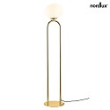 design for the people by Nordlux Lampadaire SHAPES E27 IP20, scintillant, laiton, noir 