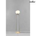 design for the people by Nordlux Lampadaire SHAPES E27 IP20, scintillant, laiton, noir 