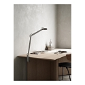 design for the people by Nordlux Lampada da tavolo NOBU IP20, Grigio, Opaco, Ottone dimmerabile