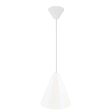 Pendant luminaire NONO 23,5, E27, white
