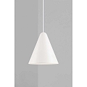 Pendant luminaire NONO 23,5, E27, white