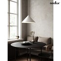 Pendant luminaire NONO 49, E27, white