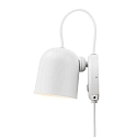 Wandleuchte ANGLE, GU10, weiß/grau