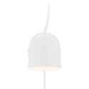 Wandleuchte ANGLE, GU10, weiß/grau