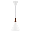 design for the people by Nordlux Pendant luminaire NORI 18, E27, white