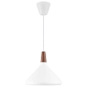 design for the people by Nordlux Pendant luminaire NORI 27, E27, white