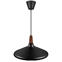 Pendant luminaire NORI 39, E27, black