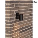 Außenwandleuchte TIN, GU10, IP54, schwarz