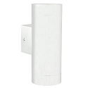 Outdoor Wall luminaire TIN MAXI, double, GU10, IP54, white