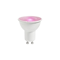 LED lamp SMART SPOT tunable white, RGBW, Bluetooth controllable PAR16 clear GU10 4,7W 11-380lm RGB + 2200-6500K 100 CRI 80 