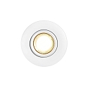 Nordlux Downlight UMBERTO GU10 IP44, blanc mat gradable