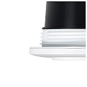 Nordlux Downlight UMBERTO GU10 IP44, blanc mat gradable
