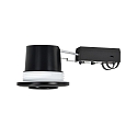 Nordlux recessed luminaire UMBERTO GU10 IP44, black dimmable 7,5W