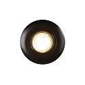 Nordlux recessed luminaire UMBERTO GU10 IP44, black dimmable 7,5W