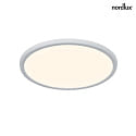 Nordlux ceiling luminaire OJA 29 CCT round, CCT Switch, on/off IP20, white matt 