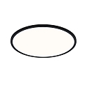Nordlux ceiling luminaire OJA 42 CCT round, CCT Switch, on/off IP20, black matt 