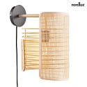 Nordlux Lampada da parete JAFFNA E27 IP20, nero