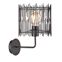 Lampada da parete ELVIS E27, nero