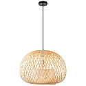pendant luminaire HISOKA E27 IP20, beige dimmable