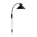 Nordlux Luminaire mural DIAL E27 IP20, noir  