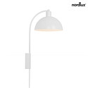 Nordlux wall luminaire ELLEN 20 E14 IP20, white 