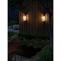 Nordlux outdoor wall luminaire COUPAR with diffuser E27 IP54, white matt dimmable
