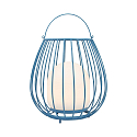 Nordlux Lampe rechargeable JIM TO-GO avec interrupteur, avec connexion USB IP54, bleu gradable