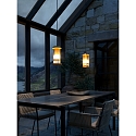 outdoor pendant luminaire LINTON E27, brass