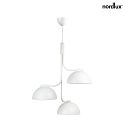 design for the people by Nordlux Luci a sospesione TULLIO 3-Lampadine E14 IP20, Bianco 