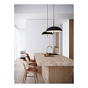 design for the people by Nordlux pendant luminaire VERSALE E27 IP20, black 