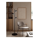 design for the people by Nordlux floor lamp NOMI E14 IP20, black matt 