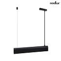 design for the people by Nordlux Luminaire à suspension BEAU 50 S14S IP20, noir mat gradable