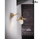 Nordlux Außenwandleuchte LUXEMBOURG, IP54, E27 max. 60W, Metall + Stallglas, kupfer