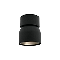 Nordlux ceiling luminaire PITCHER GU10 IP20, black dimmable