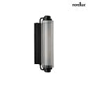 Nordlux Lampada da parete NIMAL E14 IP44, nero dimmerabile