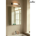 Nordlux Lampada da parete NIMAL E14 IP44, nero dimmerabile