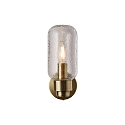 Nordlux wall luminaire TUTAN E14 IP44, brass dimmable