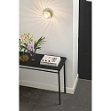 Lampada da parete CHISELL E14 IP20, chiaro, opaco, ottone