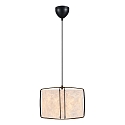 pendant luminaire CARDINE 35 E27 IP20, black, white matt dimmable
