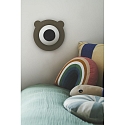 Nordlux Luminaire mural BRUNA BEAR E14 IP20, marron, mat, noir, blanche 