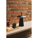 Nordlux battery table lamp ARA TO-GO 2 IP54, black dimmable